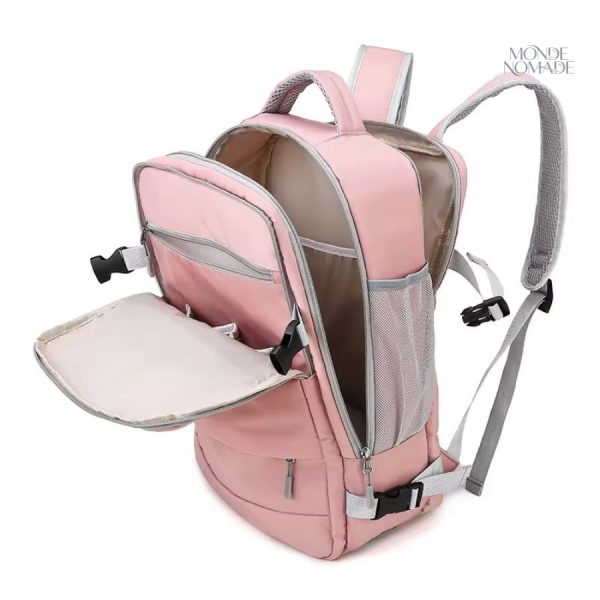 Sac à dos idéal pour les escapades avec chaussures incluses