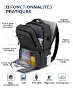 Sac à dos polyvalent avec section pour boissons froides