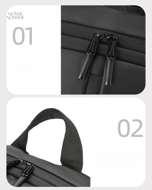 Sac à dos avec espace pour chaussures et accessoires