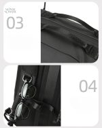 Sac à dos pratique pour voyages avec rangement pour chaussures