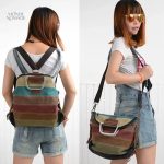 Sac de voyage femme adaptable en sac à dos
