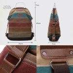 Sac à dos polyvalent pour femme, style contemporain