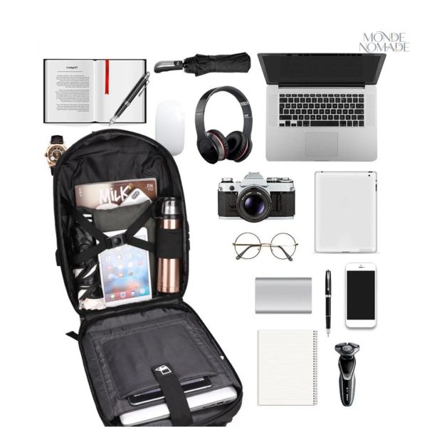 Sac à Dos à Coque adapté pour le quotidien et le voyage