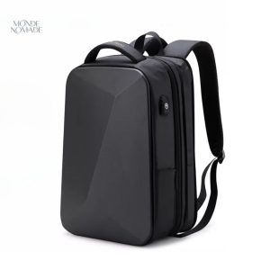 Sac à dos de voyage avec coque rigide pour plus de sécurité