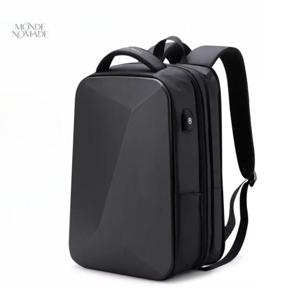 Sac à dos de voyage avec coque rigide pour plus de sécurité
