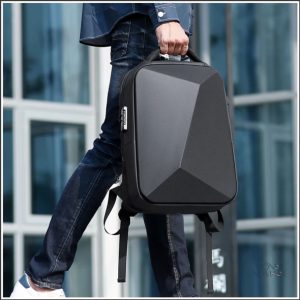Sac à dos de voyage élégant en coque rigide