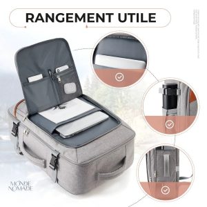 Sac à dos de voyage compact idéal pour les escapades