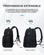 Sac à Dos de Voyage résistant et spacieux
