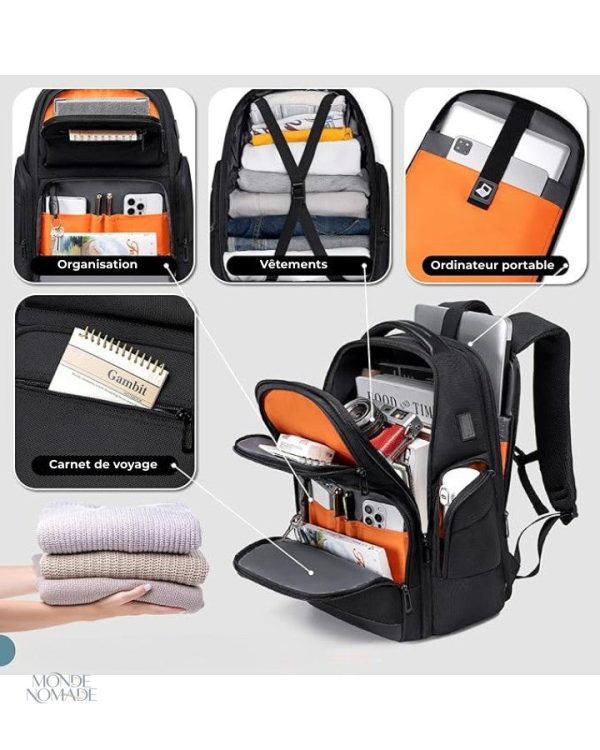 Sac à Dos de Voyage pratique pour les aventuriers