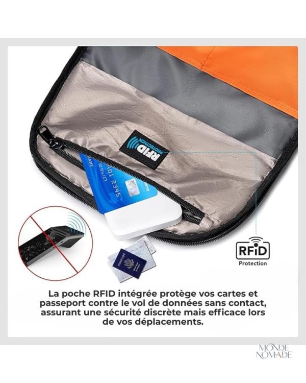 Sac à Dos de Voyage avec rangement efficace
