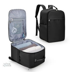 Sac à dos compact 40 x 20 x 25 cm, parfait pour les excursions