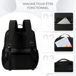 Sac à dos dimensionnel 40 x 20 x 25 cm, pour tous vos besoins de transport