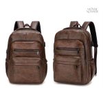 Sac à dos homme élégant en simili cuir