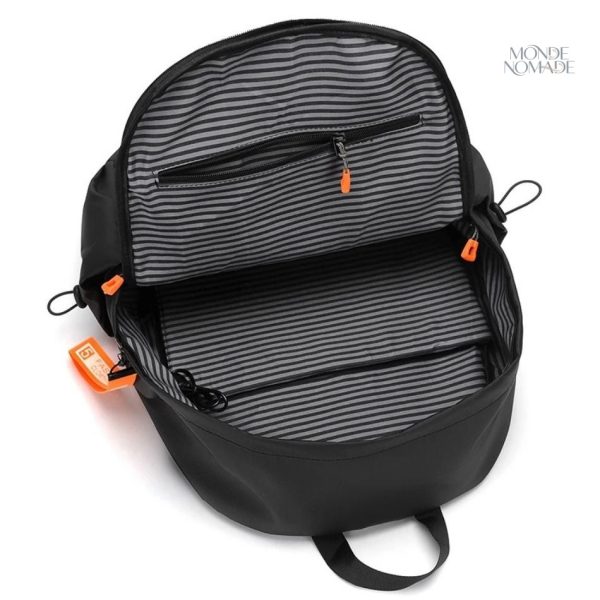 Sac à dos homme avec rangement optimisé