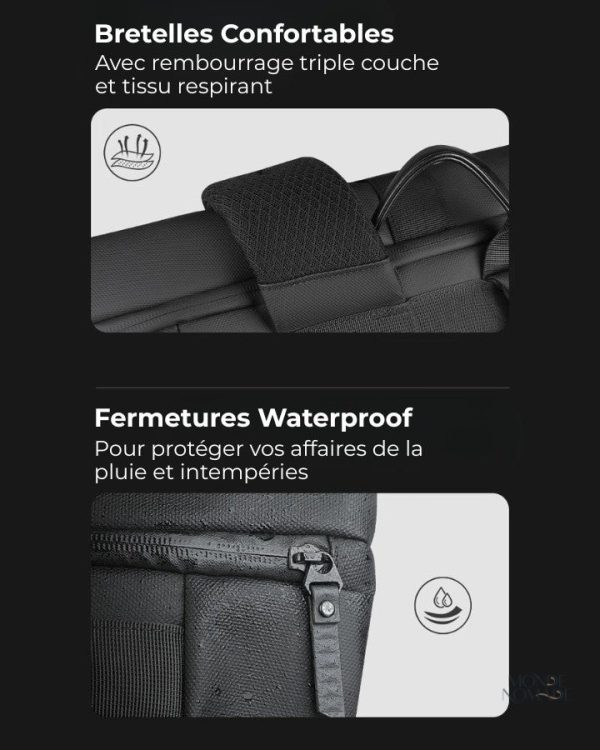 Sac à dos pratique avec un accès facile
