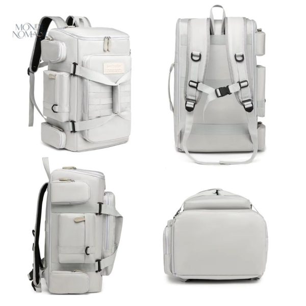 Sac à dos au design fonctionnel pour voyageurs