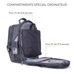 Sac à dos léger idéal pour les aventuriers