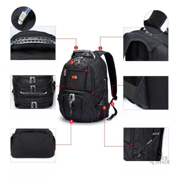 Sac à dos tendance pour homme en voyage