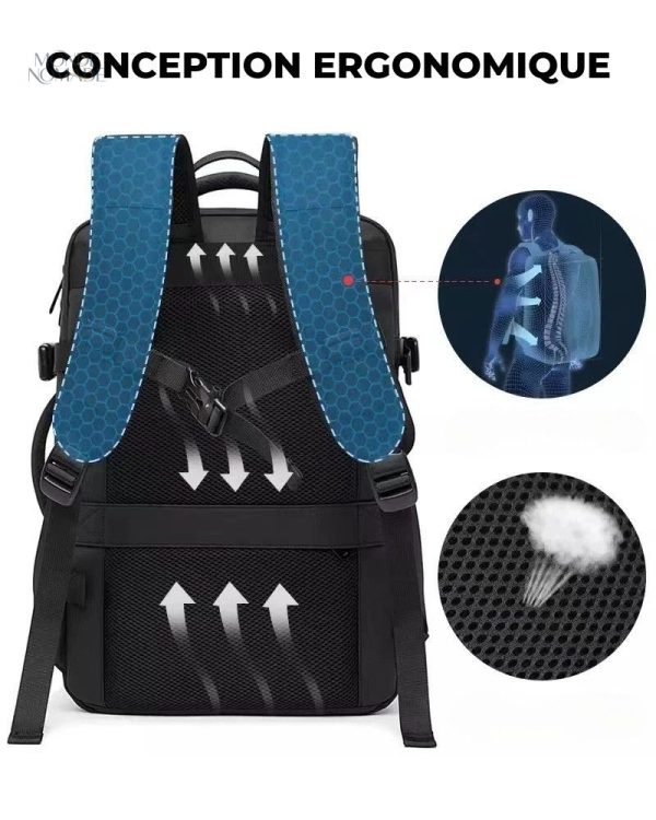 Sac à dos cabine adapté aux escapades de week-end