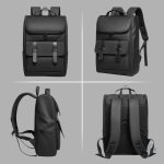 Sac à dos 15.6" avec design moderne et fonctionnel