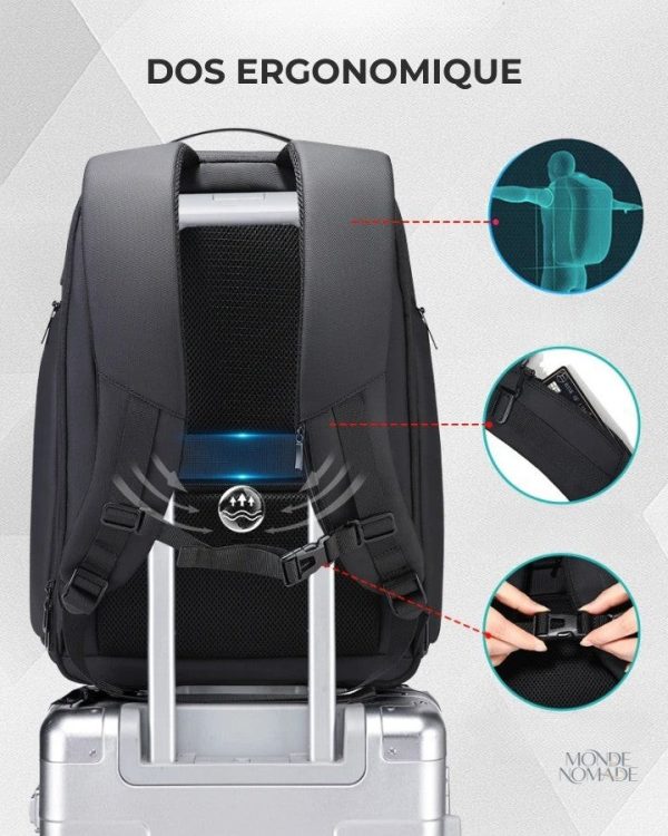 Sac à dos avec design ergonomique