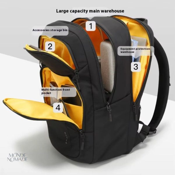 Modèle de sac à dos 45x36x20 cm pour ordinateurs portables