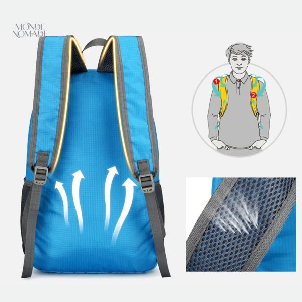 Sac à Dos pliable, parfait pour les randonnées