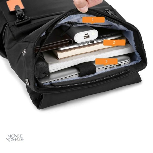 Sac à dos de voyage ergonomique pour confort optimal