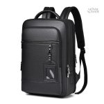 Sac à dos homme en simili cuir pour voyages