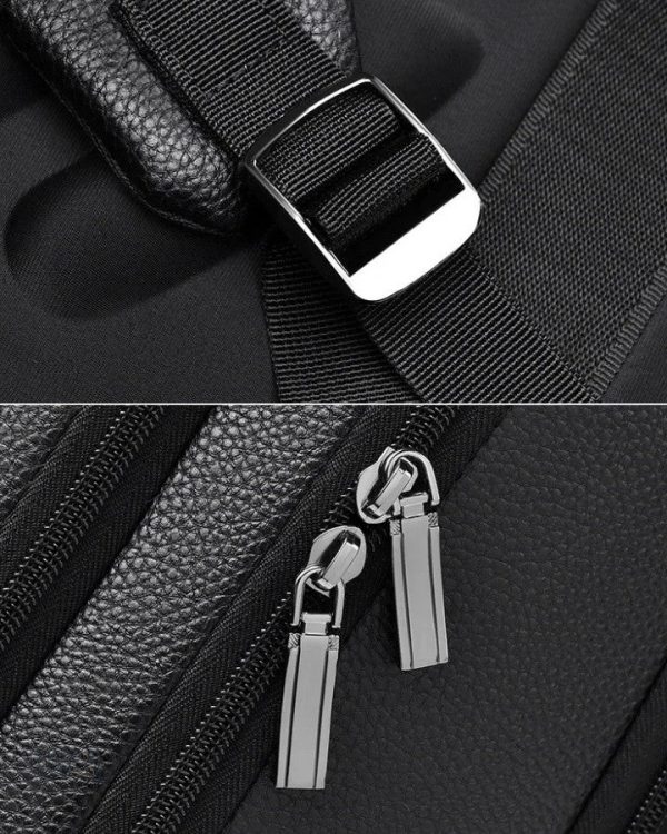 Sac à dos en simili cuir, parfait pour les déplacements