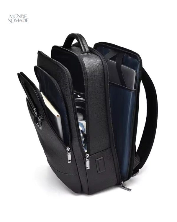 Sac à dos en simili cuir élégant pour homme