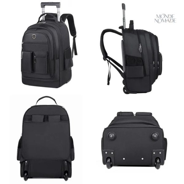 Sac à dos trolley, design fonctionnel et adaptable