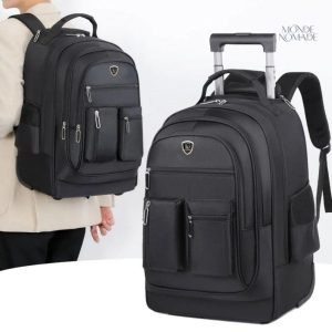 Sac à dos avec roues pour un transport facile