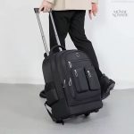 Sac à dos avec système de roues fluides