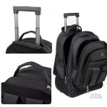 Sac à dos de voyage avec roulettes robustes