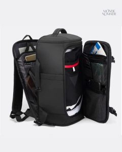 Sac à dos voyage en tissu résistant, parfait pour les escapades