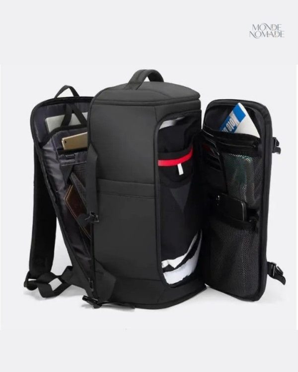 Sac à dos voyage en tissu résistant, parfait pour les escapades