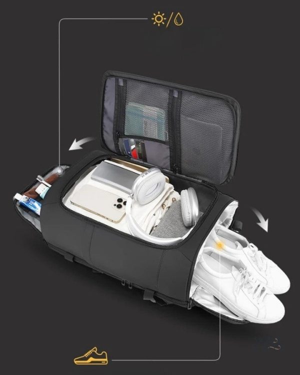 Sac à dos de voyage ergonomique, adapté pour les randonnées