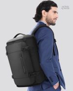 Sac à dos de voyage avec bretelles rembourrées, confort assuré