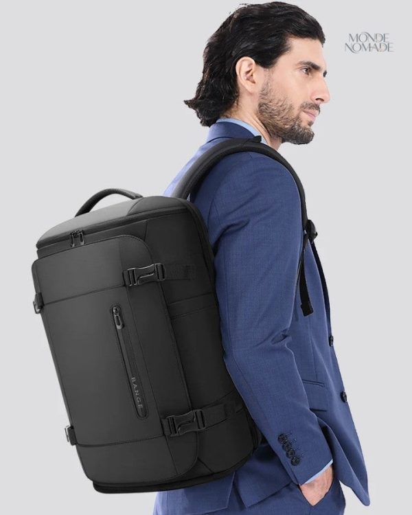 Sac à dos de voyage avec bretelles rembourrées, confort assuré
