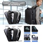 Sac à Dos Noir Idéal pour les Voyages