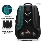 Mochila élégante pour déplacements professionnels