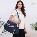 Sac de voyage chic et fonctionnel à pois