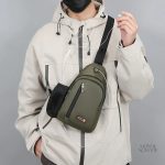 Accessoire de voyage: sac banane avec espace pour bouteille
