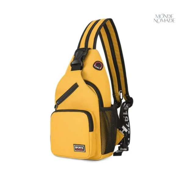 Sac de poitrine fonctionnel avec plusieurs compartiments