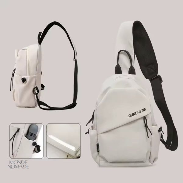 Sac banane de voyage avec plusieurs compartiments