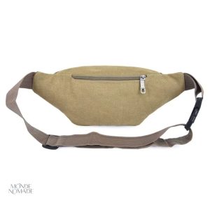 Sac de voyage stylé en toile pour hommes