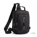 Sac bandoulière poitrine homme design moderne