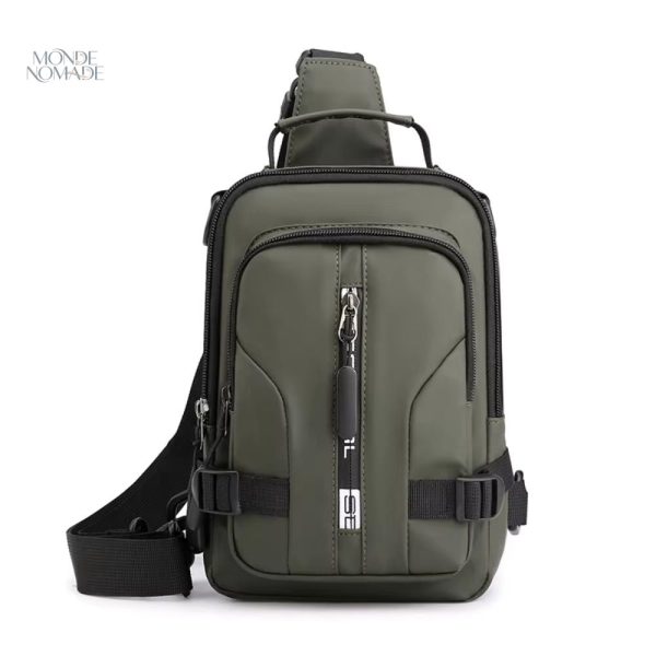 Sac bandoulière compact pour homme en extérieur