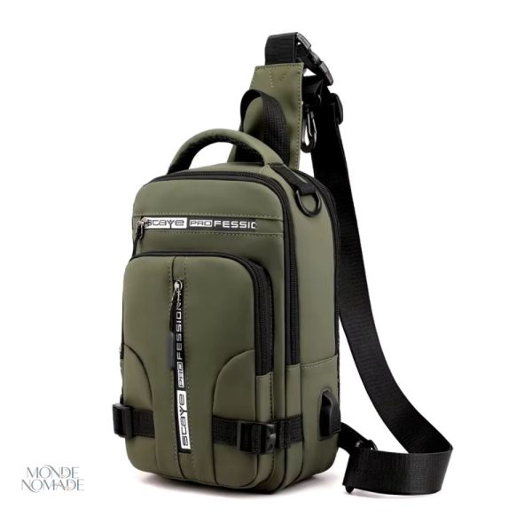 Sac de poitrine homme, idéal pour les activités sportives